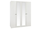 Calando Cream Tall Four Door Wardrobe