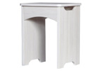 Optional Cream Stool with White Avola