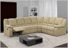 Palladio Three Corner Three Seater Italian Leather Sofas