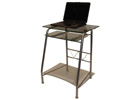 Georgia Frosted Glass Computer Desk