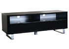 Accent Low Sideboard with High Gloss Black Finish
