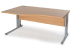 Rio Wave Right Handed Beech Desk