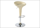 Cream Low Back Barstool