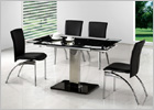 Gami Extending Dining Set and G612 Low Back Chairs