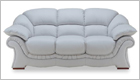 Gisella Three Seater Sofa (Cream 111)