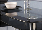 Harlequin Glass Top Dining Set