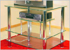 Hudson 3+1 Shelf Video Cabinet
