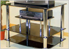 Hudson 3+1 Shelf Video Cabinet