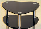 Black Glass and Chrome