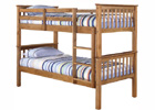 Leo Bunk Bed - Antique Wax Pine