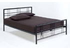 Metro Single Metal Bed - Black