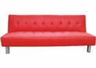 Serena Futon Sofa - Red