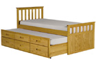 Pine Sleepover Bed