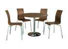 Soho Walnut Veneer Dining Table