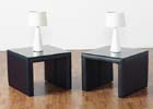 Luxor Black Lamp Table