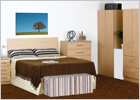 The Complete Mode Oak Finish Bedroom Range
