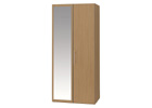 Mode Oak Two Door Wardrobe with Mirror