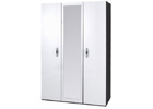 Mode Piano Three Door Wardrobe with Mirror