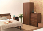 The Complete Mode Tobacco Walnut Bedroom Range