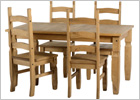 Corona Dining Set - 5 Foot Table