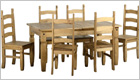 Corona Extending Dining Set - Closed