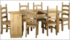 Corona Extending Dining Set - Removable Panel