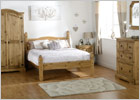 Corona Trio Bedroom Set - Room Setting