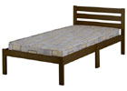 Lewis Single Bed - Cappucino Finish