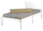 Lewis Single Bed - White Finish