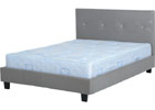 Tiffany Double Bed - Grey PU