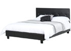 Tiffany Kingsize Bed - Black PU