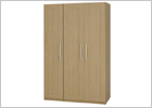 Shaker Three Door Wardrobe 