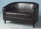Espresso Brown Twin Tub Chair